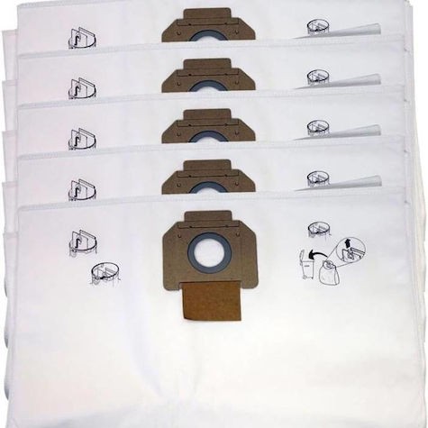 Makita Σακούλες Σκούπας 5τμχ Συμβατή με Σκούπα Makita