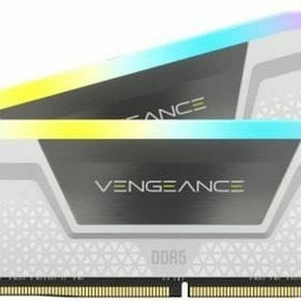 Corsair Vengeance RGB DDR5 32GB RAM με 2x16GB Modules και Ταχύτητα 6000 για Desktop