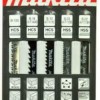 Makita A-86898 Λάμες για Μέταλλο και Ξύλο 5τμχ