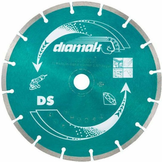 Makita Δίσκος Κοπής Δομικών Υλικών 125mm D-61139
