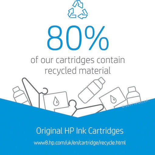 HP 912XL Γνήσιο Μελάνι Εκτυπωτή InkJet Ματζέντα (3YL82AE)