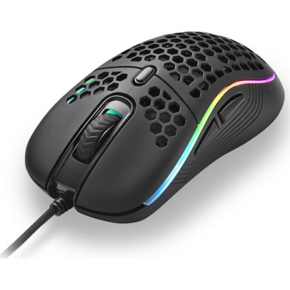 Sharkoon Light² S RGB Gaming Ποντίκι 6200 DPI Μαύρο