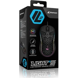 Sharkoon Light² S RGB Gaming Ποντίκι 6200 DPI Μαύρο
