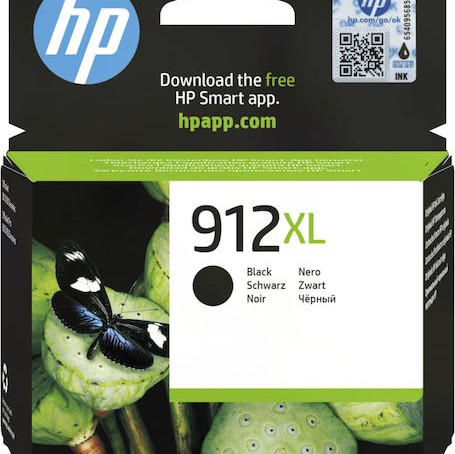 HP 912XL Γνήσιο Μελάνι Εκτυπωτή InkJet Μαύρο (3YL84AE)