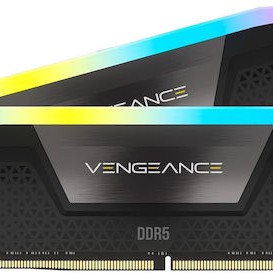 Corsair Vengeance RGB DDR5 48GB RAM με 2x24GB Modules και Ταχύτητα 3000 για Desktop