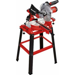 Einhell ΤC-SM 2531/2 U Φαλτσοπρίονο Ρεύματος Συρόμενο με Ισχύ 1900W, Οδηγό Laser, Δίσκο Κοπής Διαμέτρου 254mm & Ταχύτητα Κοπής 4800rpm