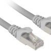 Sharkoon S/FTP Cat.7a Καλώδιο Δικτύου Ethernet 2m Γκρι 1τμχ