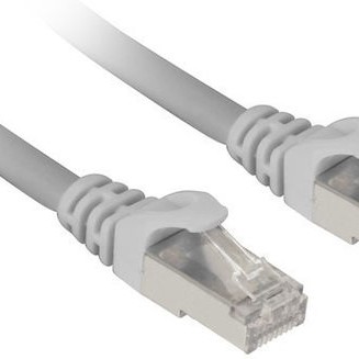 Sharkoon S/FTP Cat.7a Καλώδιο Δικτύου Ethernet 3m Γκρι 1τμχ