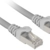 Sharkoon S/FTP Cat.7a Καλώδιο Δικτύου Ethernet εξωτερικού χώρου 7.5m Γκρι 1τμχ