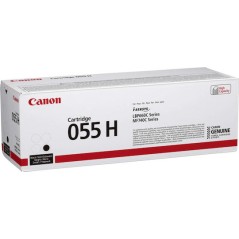 Canon 055H Γνήσιο Toner Laser Εκτυπωτή Μαύρο High Capacity 7600 Σελίδων (3020C002)