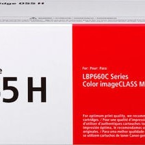 Canon 055H Γνήσιο Toner Laser Εκτυπωτή Μαύρο High Capacity 7600 Σελίδων (3020C002)