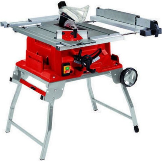 Einhell 4340539 Δισκοπρίονο Πάγκου με Ισχύ 2000W, Δίσκο Κοπής Διαμέτρου 250mm & Ταχύτητα Κοπής 4500rpm