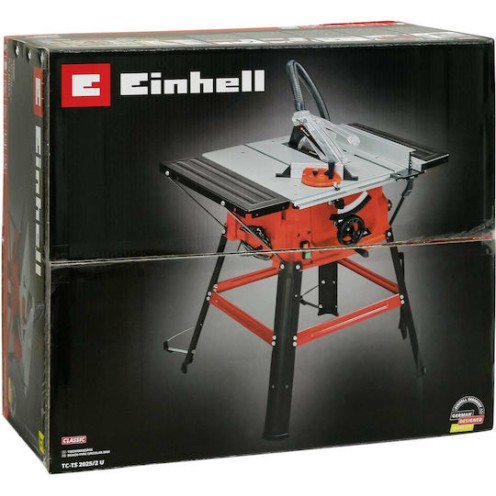 Einhell TC-TS 2025/2 U Δισκοπρίονο Πάγκου με Ισχύ 2000W, Οδηγό Laser, Δίσκο Κοπής Διαμέτρου 250mm & Ταχύτητα Κοπής 5000rpm