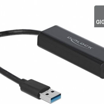 DeLock 66299 USB Αντάπτορας Δικτύου για Ενσύρματη σύνδεση Ethernet