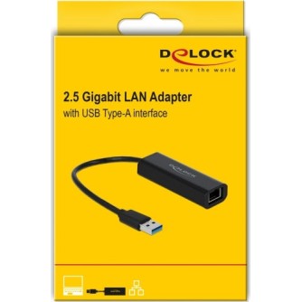DeLock 66299 USB Αντάπτορας Δικτύου για Ενσύρματη σύνδεση Ethernet