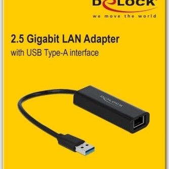 DeLock 66299 USB Αντάπτορας Δικτύου για Ενσύρματη σύνδεση Ethernet