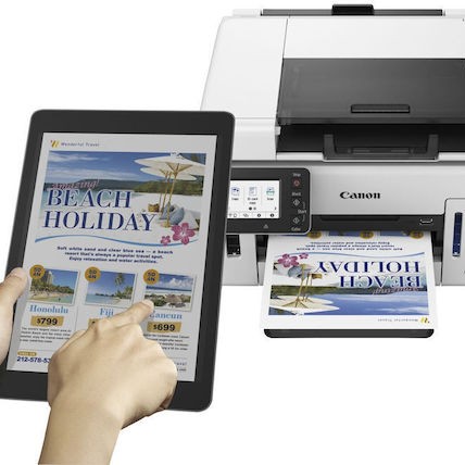 Canon Maxify GX6050 Έγχρωμο Πολυμηχάνημα Inkjet με WiFi και Mobile Print 6351C006