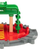 Πικάπ Ατμομηχανής Brio Γέφυρα Ελέγχου Τρένο 33476