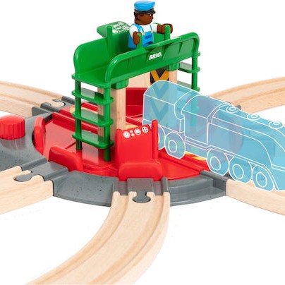 Πικάπ Ατμομηχανής Brio Γέφυρα Ελέγχου Τρένο 33476