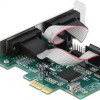 DeLock Κάρτα PCIe σε 4 θύρες RS232 DB9 Serial