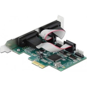 DeLock Κάρτα PCIe σε 4 θύρες RS232 DB9 Serial