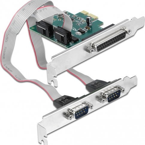 DeLock Κάρτα PCI σε 3 θύρες DB25 Parallel / IEEE1284