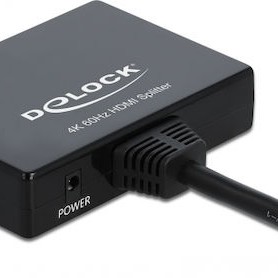 DeLock 1 in > 2 out 4K 60Hz HDMI Splitter 87747
