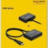 DeLock 1 in > 2 out 4K 60Hz HDMI Splitter 87747