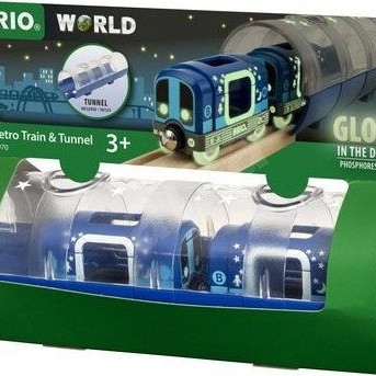 Brio Toys Metro Tunnel Τρενάκι για 3+ Ετών