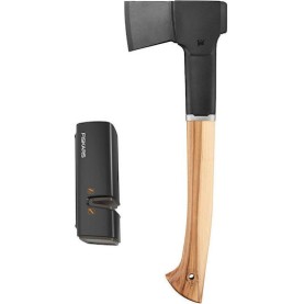 Fiskars Τσεκούρι Τεμαχισμού Μήκους 47.6cm και Βάρους 1000gr με Ξύλινη Λαβή