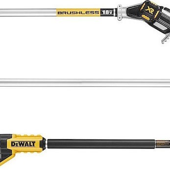 Dewalt DCMPS567N Τηλεσκοπικό Κονταροπρίονο Μπαταρίας Solo με Λάμα 20cm Συνολικού Μήκους 200cm και Βάρους 4.1kg