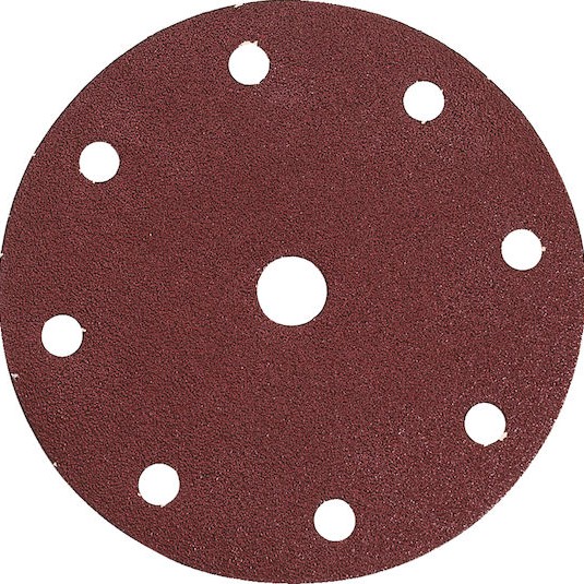 Makita Φύλλο Λείανσης Έκκεντρου Τριβείου K320 με Τρύπες 150x150mm Σετ 10τμχ