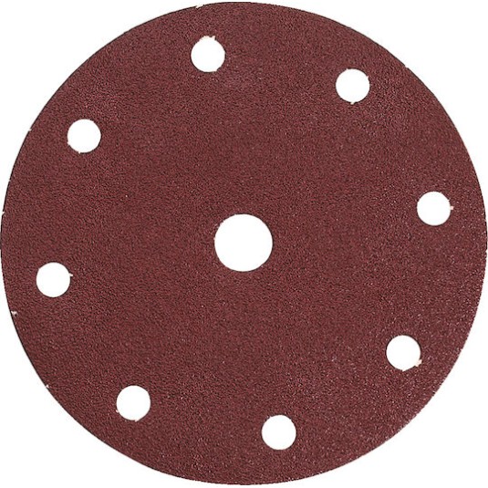 Makita Φύλλο Λείανσης Έκκεντρου Τριβείου K320 με Τρύπες 150x150mm Σετ 10τμχ