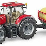 Bruder Φορτωτής Case IH Optum 300CVX & Bale Transport Trailer για 3+ Ετών