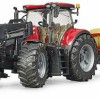 Bruder Φορτωτής Case IH Optum 300CVX & Bale Transport Trailer για 3+ Ετών