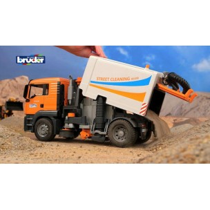 Bruder Φορτηγό MAN TGS Street Sweeper για 3+ Ετών