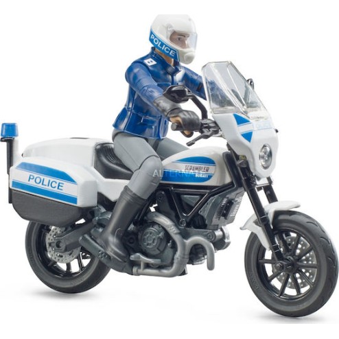 Bruder Μοτοσυκλέτα Scrambler Ducati Police για 3+ Ετών