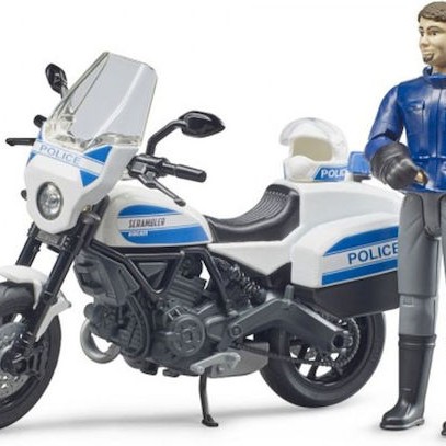 Bruder Μοτοσυκλέτα Scrambler Ducati Police για 3+ Ετών