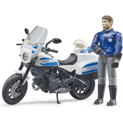 Bruder Μοτοσυκλέτα Scrambler Ducati Police για 3+ Ετών