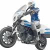 Bruder Μοτοσυκλέτα Scrambler Ducati Police για 3+ Ετών