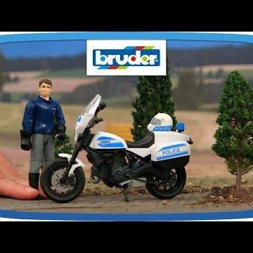 Bruder Μοτοσυκλέτα Scrambler Ducati Police για 3+ Ετών
