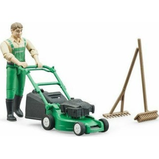 Bruder Κηπουρός με Μηχανή του Γκαζόν