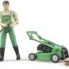 Bruder Κηπουρός με Μηχανή του Γκαζόν