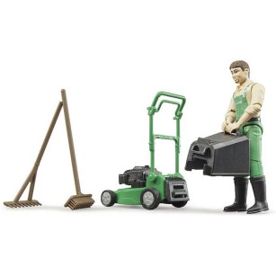 Bruder Κηπουρός με Μηχανή του Γκαζόν