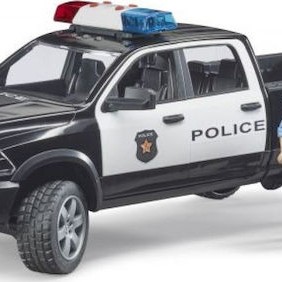 Bruder Αυτοκινητάκι Αστυνομικό RAM 2500 για 4+ Ετών