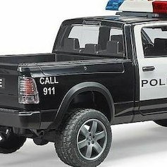 Bruder Αυτοκινητάκι Αστυνομικό RAM 2500 για 4+ Ετών