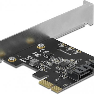 DeLock Κάρτα PCIe σε 2 θύρες SATA