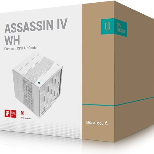 Deepcool Assassin IV Ψύκτρα Επεξεργαστή για Socket AM4/AM5/115x/1700 Λευκή