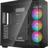 Deepcool CH780 Gaming Full Tower Κουτί Υπολογιστή με Πλαϊνό Παράθυρο και RGB Φωτισμό Μαύρο