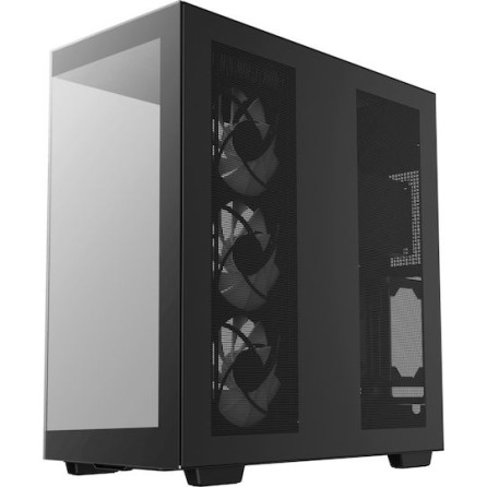 Deepcool CH780 Gaming Full Tower Κουτί Υπολογιστή με Πλαϊνό Παράθυρο και RGB Φωτισμό Μαύρο